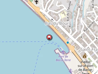 Carte de Newton Gpe à Basse-terre