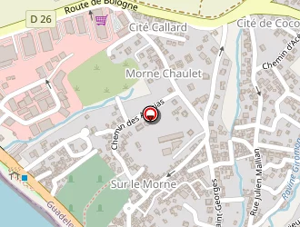 Carte de Warrington Gavey à Basse-terre