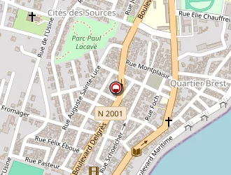 Carte de Copam à Capesterre-belle-eau