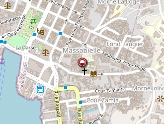 Carte de Collège Départemental Nestor De Kermadec à Pointe-à-pitre