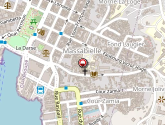 Carte de Centre Musique Danses à Pointe-à-pitre