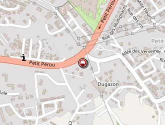 Carte de Coudoux Claudia à Abymes (les)