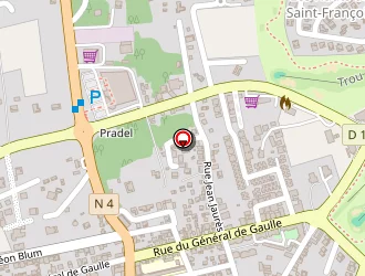 Carte de Kakikoala à Saint-françois