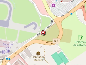 Carte de Fly à Abymes (les)