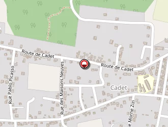 Carte de Deubras Marthe à Sainte-rose