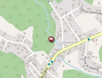 Carte de Piton Bungalows à Deshaies