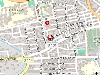 Carte de Ako Edmée à Moule (le)