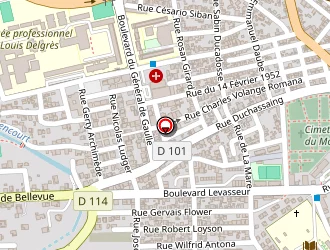 Carte de Lambert Nestar à Moule (le)