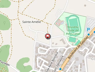 Carte de Le Sentier De Deville-maisoncelle à Petit-canal