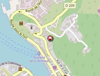 Carte de Laurent Effel à Saint-barthélemy