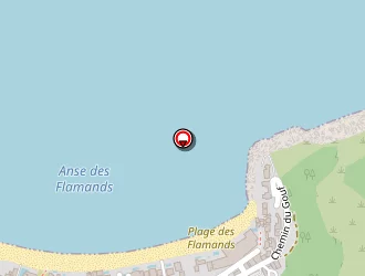 Carte de Les Anges à Saint-barthélemy