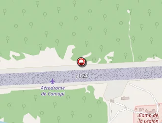 Carte de Aérodrome à Camopi