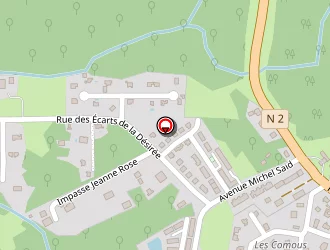 Carte de Hotel La Chaumière à Matoury