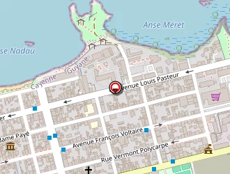 Carte de La Kaz Kréol à Cayenne