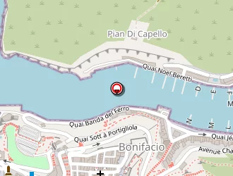 Carte de D.p Travaux à Bonifacio