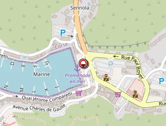 Carte de L Emeraude à Bonifacio