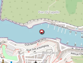 Carte de Carioca à Bonifacio