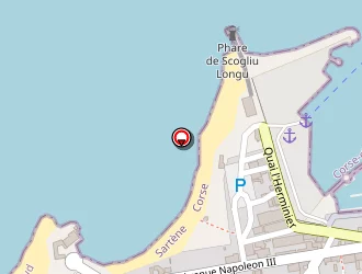 Carte de Gare Maritime à Propriano