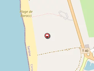 Carte de Camping Vigna Maggiore à Olmeto