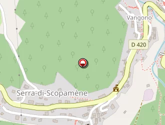 Carte de Café Bar A Scopa à Serra-di-scopamène