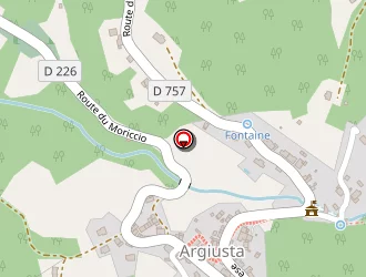 Carte de La Poste à Argiusta-moriccio