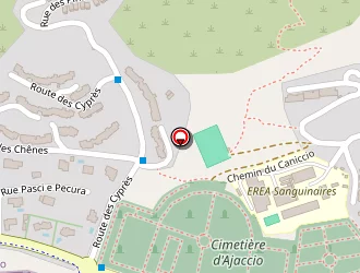 Carte de Decathlon à Ajaccio