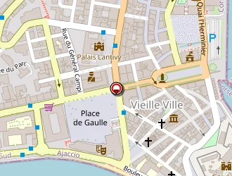 Carte de Mas à Ajaccio