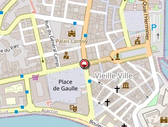 Carte de U Pampasgiolu à Ajaccio