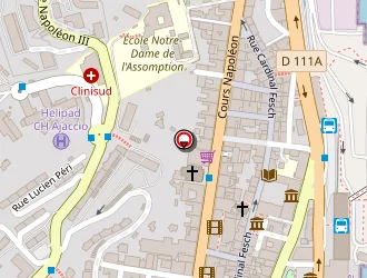 Carte de L'ailleurs Café à Ajaccio