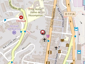 Carte de Poggi-duroux Fréderique à Ajaccio