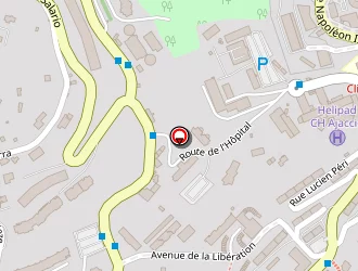 Carte de Zaka Stores à Ajaccio