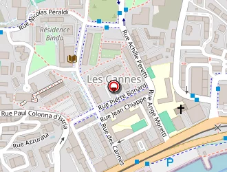 Carte de Belle Epoque à Ajaccio