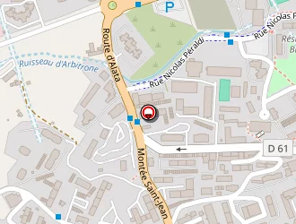 Carte de U Casarecciu à Ajaccio