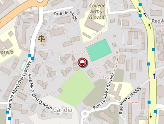 Carte de La Poste à Ajaccio