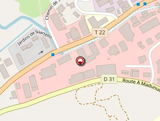 Carte de Mufraggi Matériaux à Afa