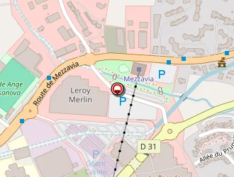 Carte de Boutique Orange à Ajaccio