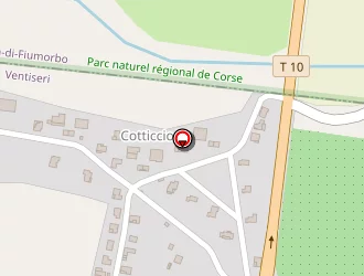 Carte de Corse Appro à Ventiseri