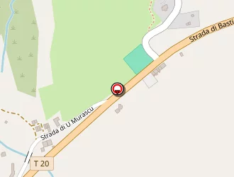 Carte de Les Eaux Vives à Vero