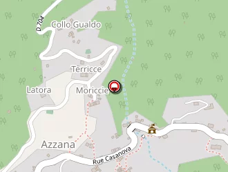 Carte de La Poste à Azzana