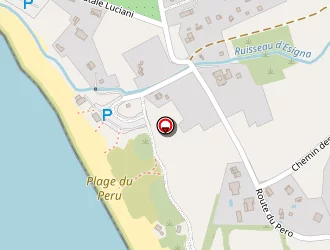 Carte de Les Bell Ombres à Cargèse