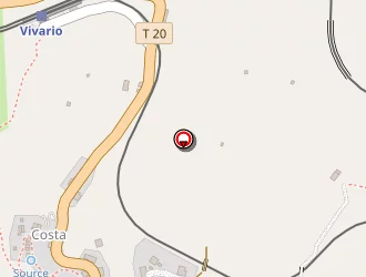 Carte de Ferme-auberge 'e Valle' à Vivario