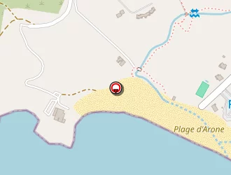 Carte de Camping D'arone à Piana