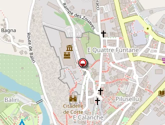 Carte de Toon à Corte