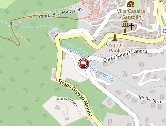 Carte de Maison Rose à Cervione