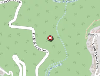 Carte de Le Prado à San-nicolao