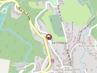 Carte de La Poste à Saint-laurent-de-cerdans