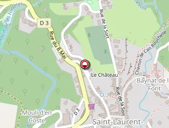 Carte de Quatro à Saint-laurent-de-cerdans