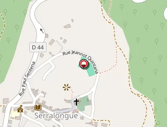 Carte de Golf De Falgos à Serralongue