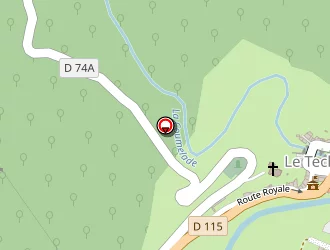 Carte de Roque Yvette à Tech (le)