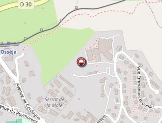 Carte de Terrain De Petanque à Osséja